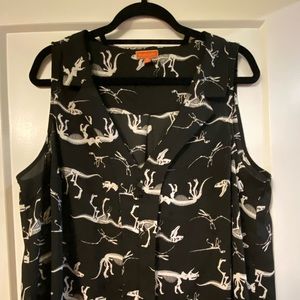 ModCloth sleeveless blouse